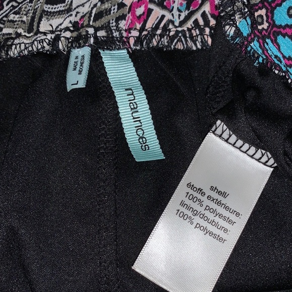 Maurices Multicolor & Multi Print Pull On Stretch Waist Chiffon Midi Skirt - Picture 15 of 15